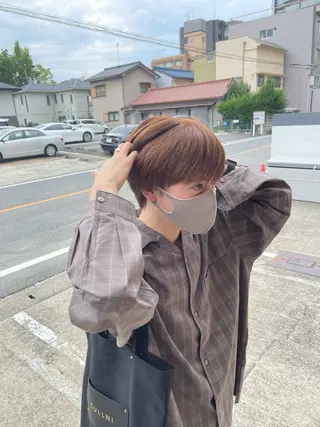 メンズ ミューズ一社所属・せ らのヘアスタイル