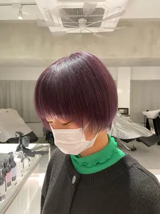 ショート 🧚つやさらhair 🧚manakaのヘアスタイル