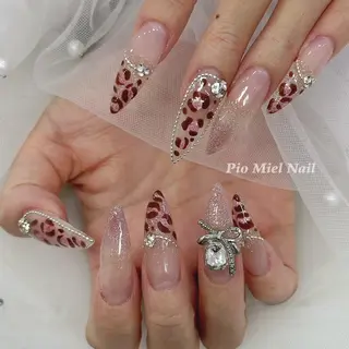 ネイル momo 長さだしのネイルデザイン