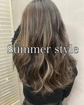 ロング カラー 【髪質改善　艶髪】 布川　莉穂のヘアスタイル