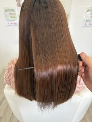 ロング SHO担当髪質改善 東加古川アーティブのヘアスタイル