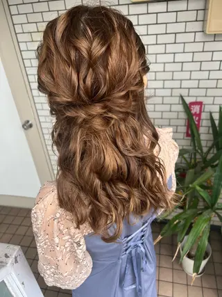 ヘアアレンジ 大人可愛いヘアメイク 💋🧚‍♀️しずかのヘアスタイル
