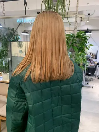 ロング 小顔レイヤー×コンパ クトボブ/林隆平のヘアスタイル