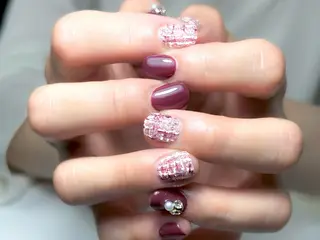 ショート サロン リムネイルのネイルデザイン