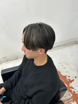 カラー パーマ メンズ 【メンズパーマ特化】 🍏網中勇喜のヘアスタイル