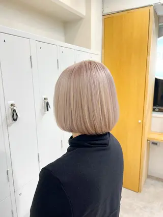 ショート カラー Stir Maison 大宮所属・ryuma/ボブ /透明感カラーのヘアスタイル