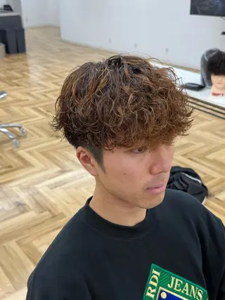 パーマ メンズ fifth 名駅所属・深谷 侑亮のヘアスタイル