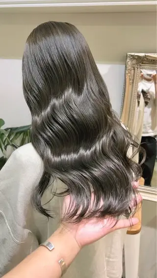 ミディアム カラー ヘアアレンジ 大宮/山口 竣也のヘアスタイル