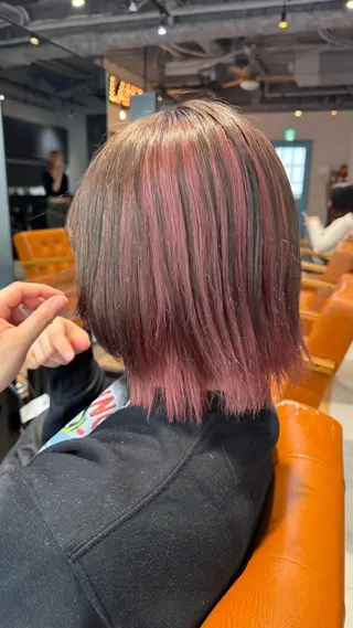 ミディアム 💞艶カラー/ ブリーチ💞ユウカのヘアスタイル