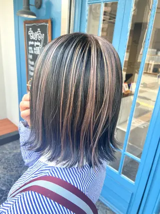 ミディアム 透明感カラー🎀 tasty／makoのヘアスタイル