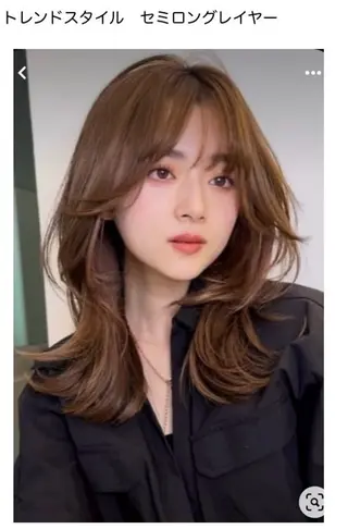 セミロング 金井蛍祐/メンズ/ 透明感カラー/艶髪のヘアスタイル