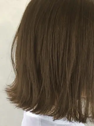 ミディアム memories銀座所属・ボブ/透明感カラー/ 艶髪/azumiのヘアスタイル