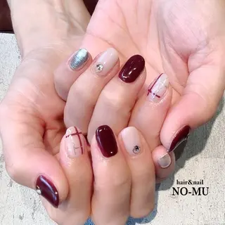 ネイル hair＆nail NO-MU所属・hair＆nail NO-MUのネイルデザイン