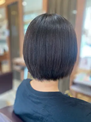 ショート 加藤 実穂のヘアスタイル