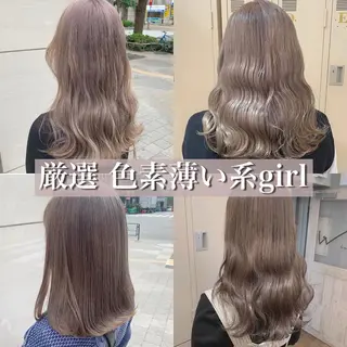 ロング カラー ヘアアレンジ 代表🎀 ふわモテ愛 され髪🩷yumiのヘアスタイル