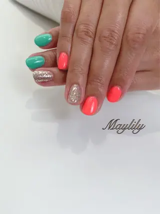 ネイル Nail care salon Maylily所属・Nail salon Maylilyのネイルデザイン