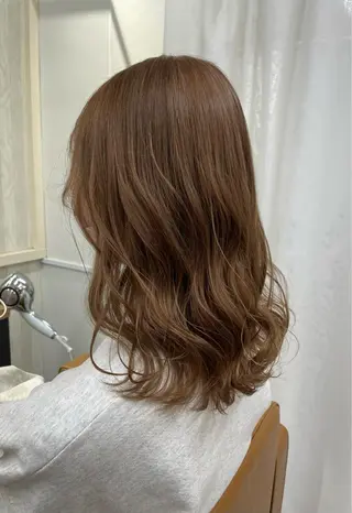 ミディアム カラー 💫大宮美容師💫 azusaのヘアスタイル
