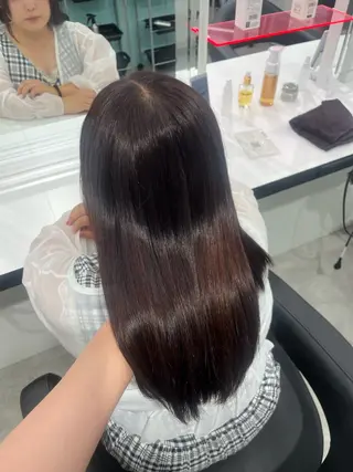 カラー みう/仙台/暖色/ 艶髪/顔周りカット/のヘアスタイル