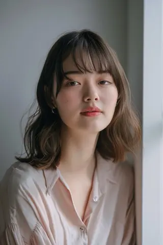 セミロング カラー ☀️Luana☀️ 公式/大通のヘアスタイル