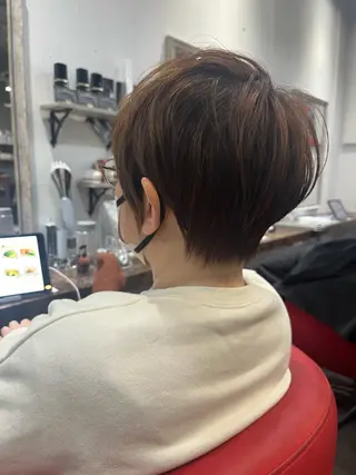 ショート 駅チカ【ali'i】 アリイ花崎友美☘のヘアスタイル