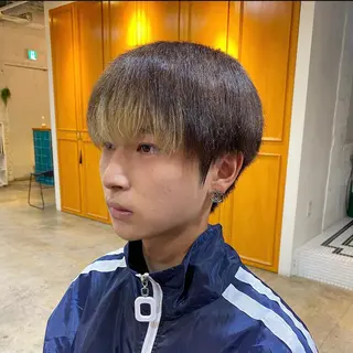 メンズ JINKIメンズ特化 メンズカットパーマのヘアスタイル