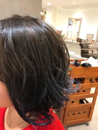 ショート カラー Lamp所属・ショート／透明感 カラー加治竜汰💡のヘアスタイル