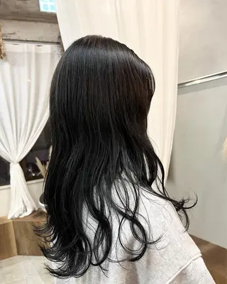 ロング カラー 暖色カラー／ ヘアセット🌛櫻井舞のヘアスタイル