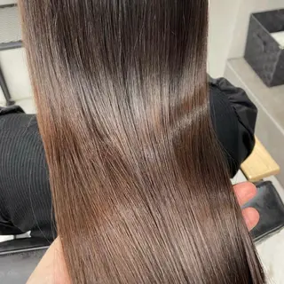 ロング カラー パーマ ヘアアレンジ メンズ mona/ ストレートスタイル✨のヘアスタイル