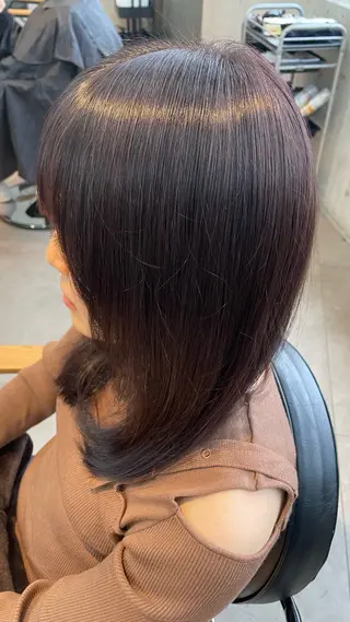 カラー ANGELICA 國吉　日向のヘアスタイル