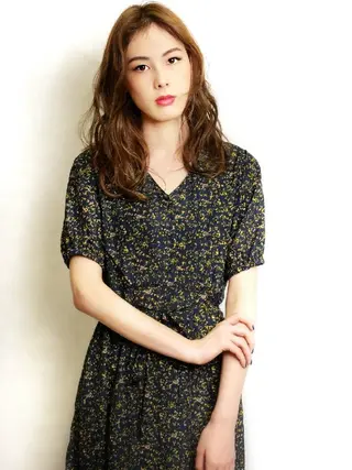 ロング 大人の艶髪✂️ 矢崎美紀のヘアスタイル