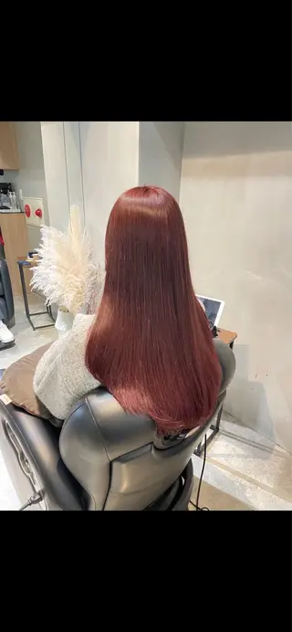 ロング カラー hayaka todaのヘアスタイル