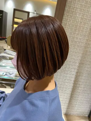 ミディアム カラー ZELE 南浦和所属・清水 愛歌のヘアスタイル