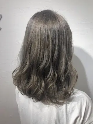 セミロング カラー eyl ~ｴｲﾙ~所属・赤味消し髪質改善特化 🫧eyl西梅田🫧のヘアスタイル