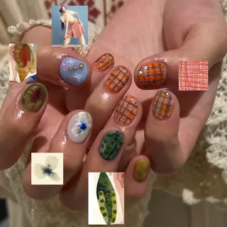 ネイル 個性派ネイル シノのネイルデザイン