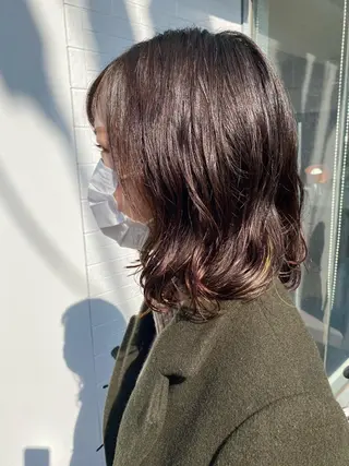 ミディアム パーマ 西山梨々【12/1〜 産休を頂きます🎀】のヘアスタイル