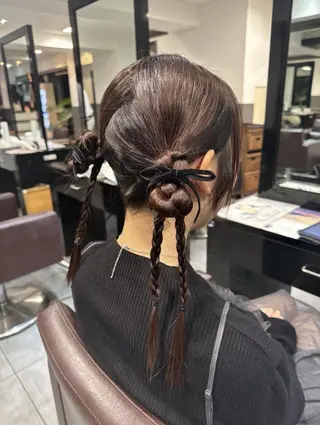 ヘアアレンジ eyelist /cocomi‎🤎のマツエク・マツパデザイン