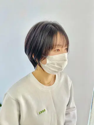 ショート 加藤 真介のヘアスタイル