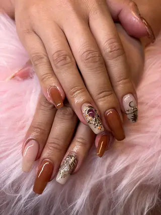 ネイル rukianail 新里のネイルデザイン