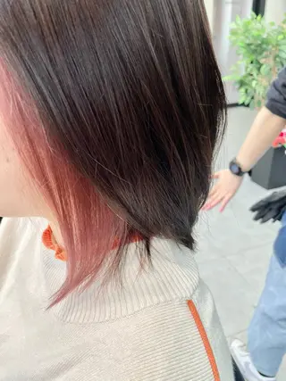 カラー カラーモデル募集中 🍒　豊田　愛のヘアスタイル