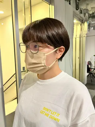 ショート カラー ショート/パーマ/ カラー/FUKOのヘアスタイル