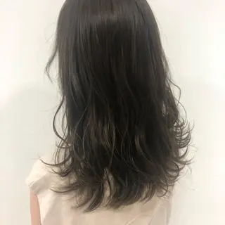 ロング カラー GLROW haruhiのヘアスタイル