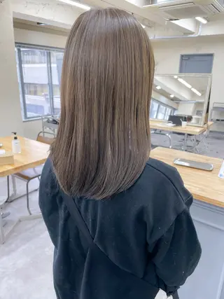 ミディアム 🍓🍒ダブルカラー モデルmio🍒🍓のヘアスタイル