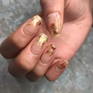 ロング カラー ヘアアレンジ キッズ ネイル マツエク・マツパ 福田 加奈のネイルデザイン