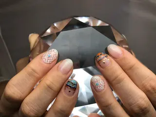 ネイル 六本木ネイル阡夜一夜 当日＆持ち込み歓迎のネイルデザイン