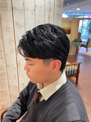 メンズ MOEKA🌺レディ ースカットモデルのヘアスタイル