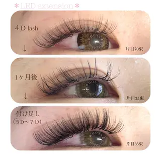 マツエク・マツパ ꕥ HONAのマツエク・マツパデザイン