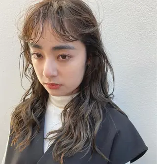 ロング パーマ 下北沢 soiのヘアスタイル