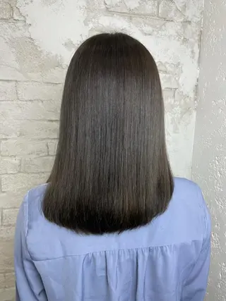 セミロング カラー ブリーチカラーボブ sayo🧸🤎のヘアスタイル