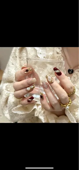 ネイル ネイルサロン Jasmine 池袋東口所属・YU RIのネイルデザイン