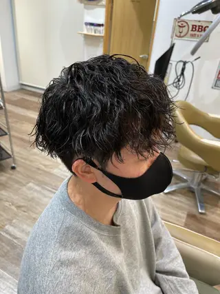 パーマ メンズ メンズパーマ 北原寿樹のヘアスタイル